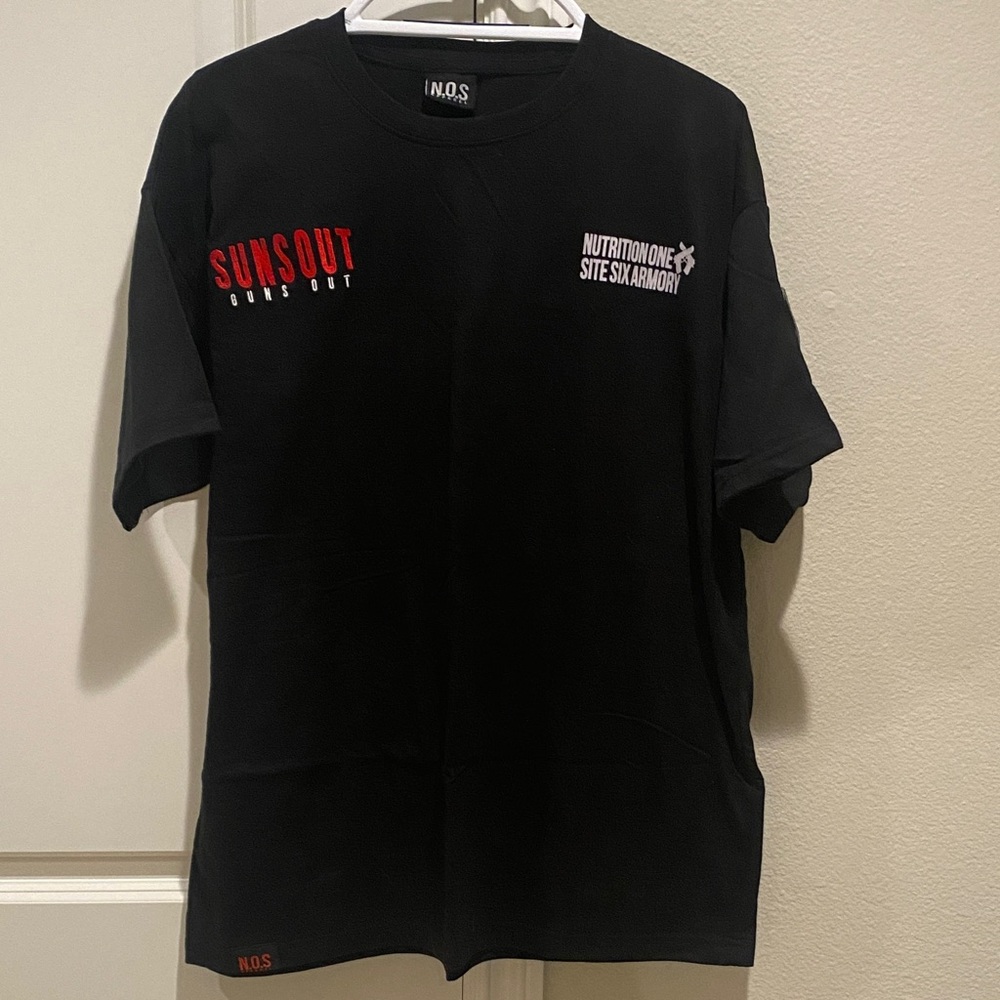 Black Graphic T-Shirt for Men
